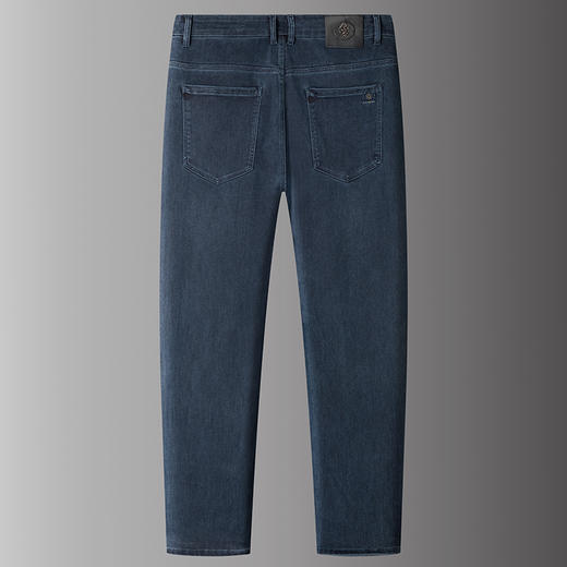 【新款DKP】大依优型大码牛仔裤直筒长裤男舒适弹力休闲商务简约百搭加肥加大男装 商品图3