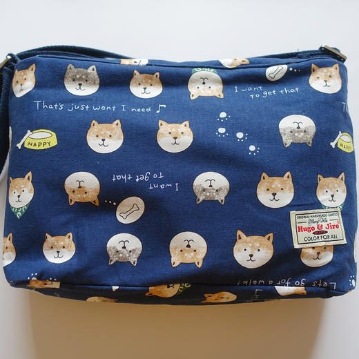 HUJI祤集Sling斜挎包插画小柴头像 商品图0