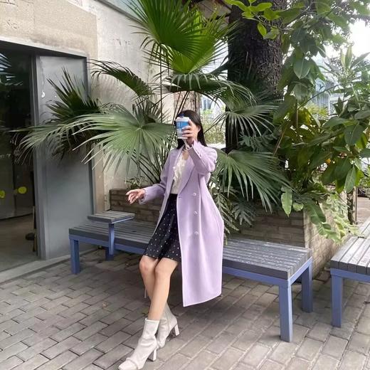 MAXRIENY2024年新款气质时尚休闲百搭女士中长款大衣(货号:MS88CT758) 商品图1