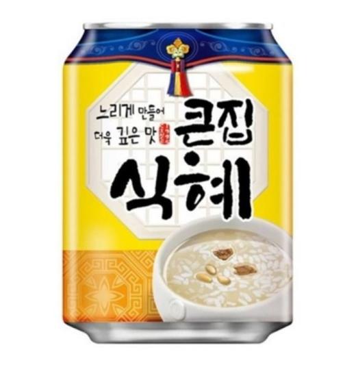 海太米汁238ml 해태 큰집 식혜238ml 商品图0