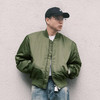 714street美式复古MA1飞行夹克棉服2024冬季新款潮牌宽松厚外套男 商品缩略图1