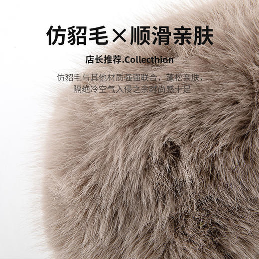 帽子女秋冬季新款棉帽保暖蒙古帽显脸小百搭护耳东北水桶毛绒盆帽学生潮流百搭新款旅游必备小红书推荐 商品图3