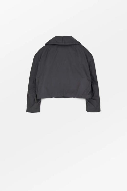 Mark Kenly Domino Tan 暗灰色COLLINS茧型短棉服 商品图4