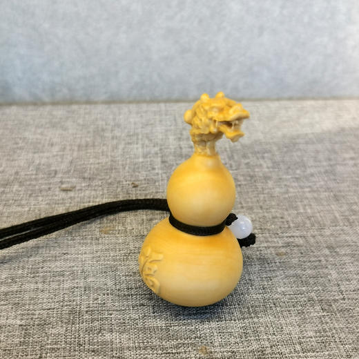 龙头葫芦°黄杨木小摆件 商品图1