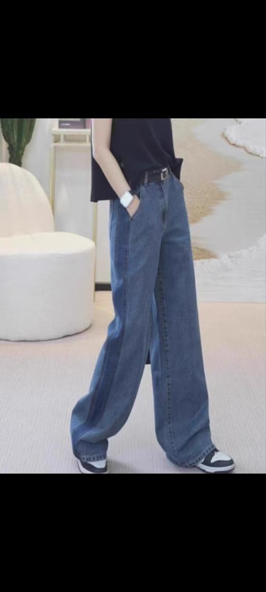 4F 哥弟牛仔筒裤 商品图0