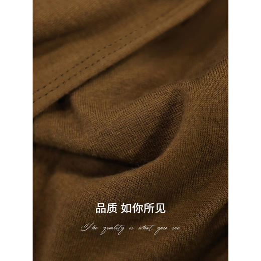 COCOBELLA[72支3股100%水溶羊毛]细腻针织衫打底毛衣MZ3117-2 商品图4