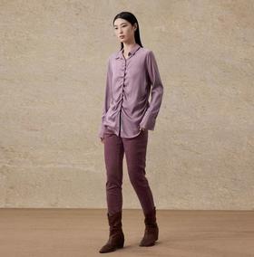 EXCEPTION例外不规则抽褶衬衫