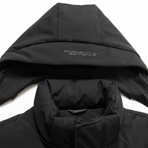 【可拆卸帽】【新款DKP】大依优型大码中长款羽绒服鸭绒休闲胖子大码男休闲宽松加肥加大上衣冬季外套 商品图5