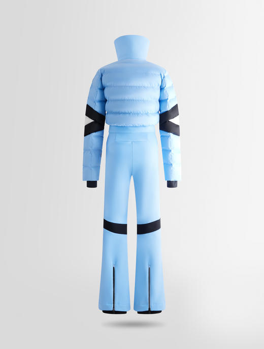 Fusalp - CLARISSE - OXYGEN/NOIR/NEIGE - 女装 - 连体滑雪服 - 浅蓝/黑色/白色 商品图2