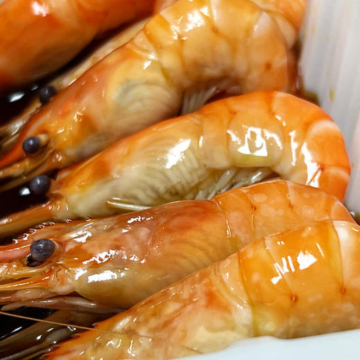 热卖！肉质鲜甜，嫩而不柴！【超值3盒装】爬得快 花雕罗氏虾 300g*3盒 商品图13