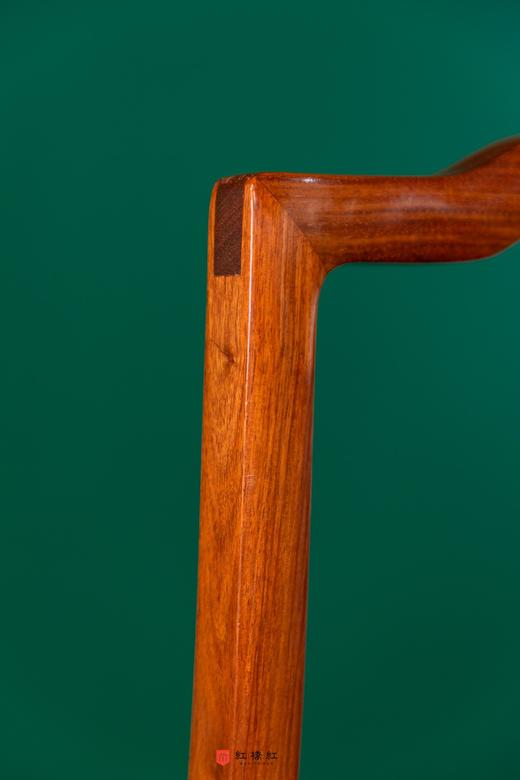 红桥红  家具严选  缅甸花梨（大果紫檀）【素面 S背 不出头 餐椅】 商品图4