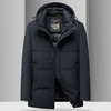 【可拆卸内胆】【新款DKP】大依优型大码三合一羽绒服鸭绒可拆卸帽休闲胖子大码男休闲宽松加肥加大上衣冬季外套 商品缩略图11