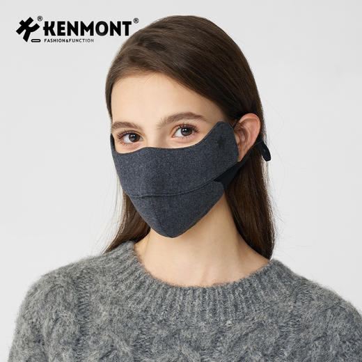 卡蒙双层保暖  立体真丝口罩KM-6694 商品图6