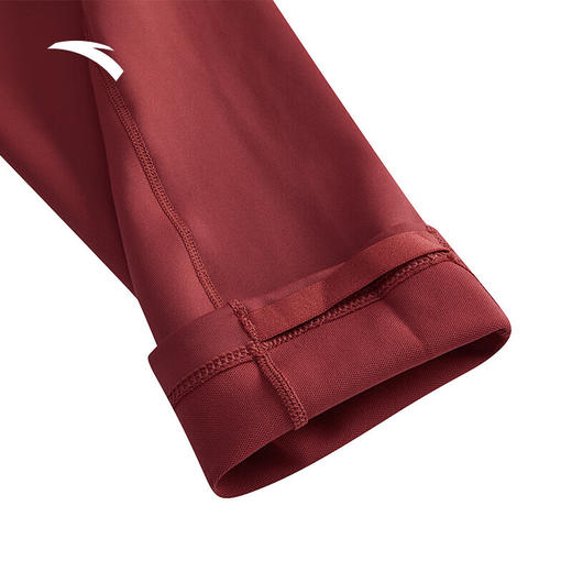 安踏加绒保暖长袖针织卫衣男秋季新款跑步训练运动上衣152445401N 商品图3