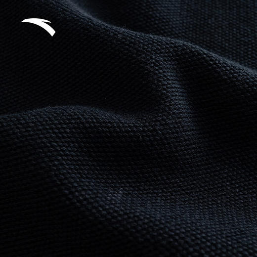 安踏（ANTA）凯里·欧文系列丨美式运动长裤男纯棉耐磨黑色裤子172441303 商品图4