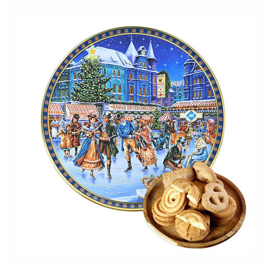 MM 山姆 Member's Mark 丹麦进口 黄油曲奇饼干 908g 商品图0