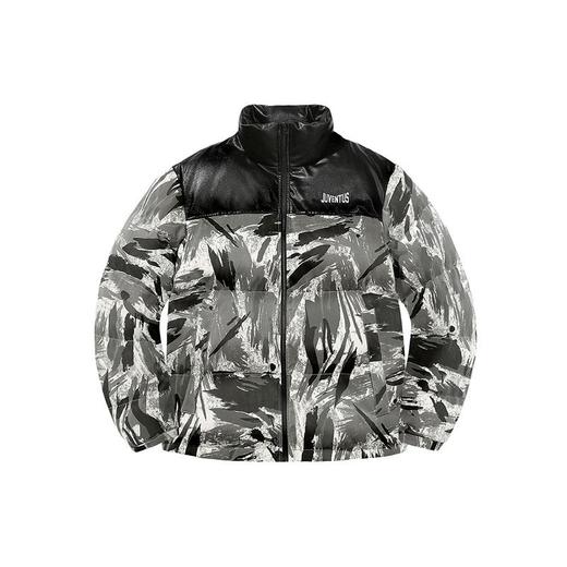 尤文图斯高街半拉摇粒绒套头外套PU棉服 商品图3