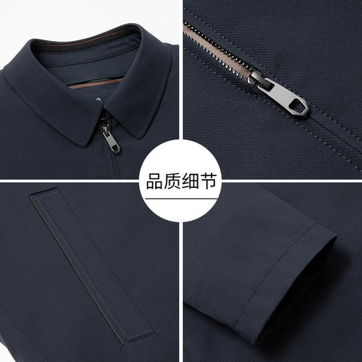 【鹅绒】【可拆卸内胆】’【新款DKP】大依优型大码翻领鹅绒羽绒服鸭绒休闲胖子大码男休闲宽松加肥加大上衣冬季外套商务 商品图3