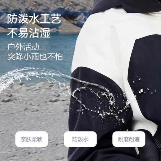 【二合一防风外套】男童女童两件套冬季新款安奈儿童装EM445633 商品图3