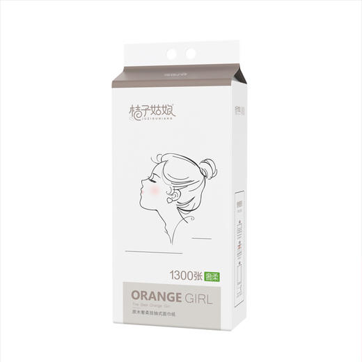 「整箱6提！加量1300张单提」桔子姑娘悬挂大包抽纸 底部抽1300张抖音同款居家日用 商品图4