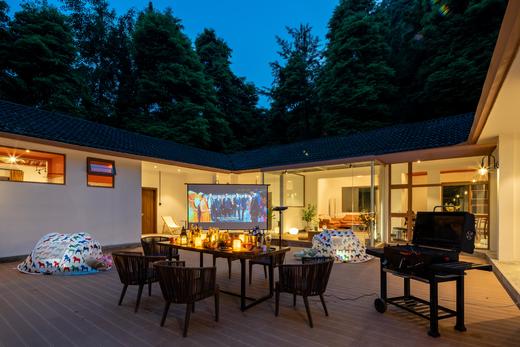 【2024.积分兑换】原价¥2899=4房包院，住街子古镇旁崇州·124号院，观景露台，滑滑梯，zsm 商品图1