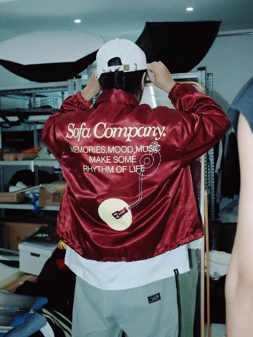 SUPERTOFU(SPTF)/MKS-AW24-J150/唱针图案 教练夹克 商品图0