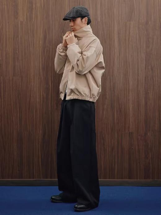 SUPERTOFU(SPTF)/YG-AW24-J127/条纹内衬 防水防污 teflon面料尼龙哈灵顿夹克 商品图1