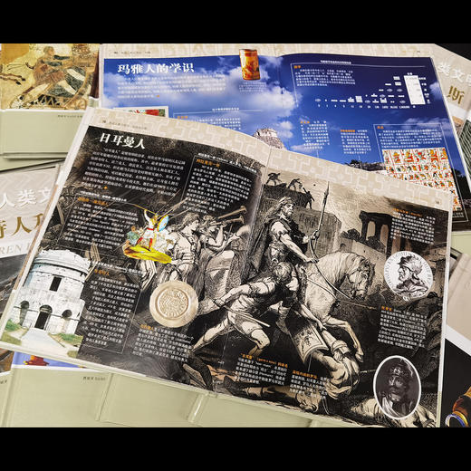 《图说人类文明史》（全16册）赠16张人类文明纪年表折页 | 近万个知识点，一套图书看尽人类文明史 商品图3