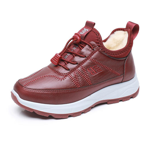 【冬季中老年加绒加厚棉靴】保暖雪地靴 爸爸妈妈同款 聚氨酯轻便防寒靴  商品图4