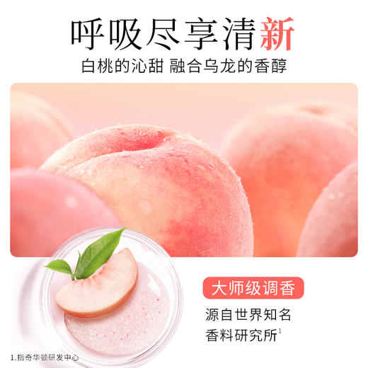 【店铺上新】 LION 齿力佳花语白清新牙膏（白桃乌龙茶） 90g 商品图3