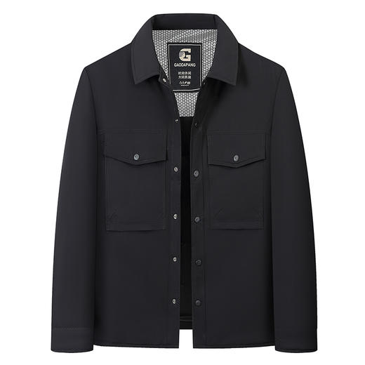 【新款DGD】大依优型大码翻领羽绒服夹克外套休闲胖子大码男休闲宽松加肥加大上衣 商品图1