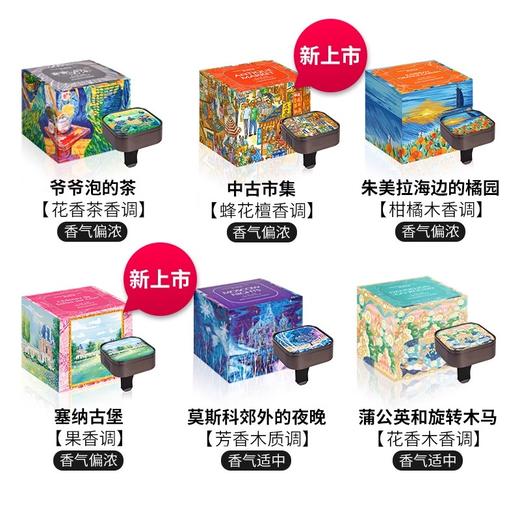 摩登巴赫 车载香片经典版香薰车内出风口淡香除异味 商品图2