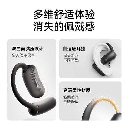 【4F】iCITY 声阔（SoundCore）飞跃线 Air开放式蓝牙耳机 商品图2