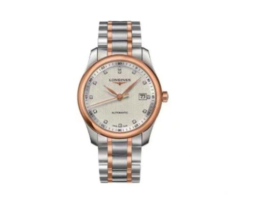 LONGINES浪琴名匠系列自动机械机芯 30m防水 男表 瑞表 40mm 银色表盘 精钢表壳 精钢表带 商品图0