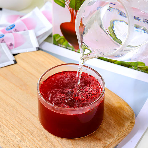 甜菜根晶 QAI与台湾有机认证 欧美有机种植及技术 铁叶酸b12等天然营养 1小包需600克有机甜菜根制成 营养谱系全萃取易吸收 标达纯素食品 台湾原装进口 商品图3