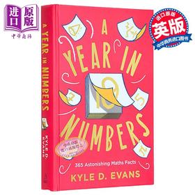 【中商原版】数字之年 365 个惊人的数学事实 A Year in Numbers 365 Astonishing Maths Facts 英文原版 Kyle D Evans