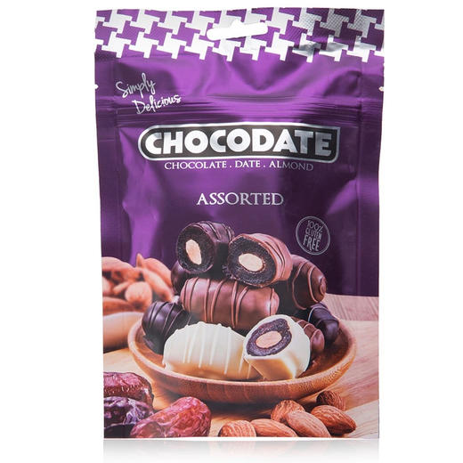 迪拜特酷巧之约黑巧克力100g 商品图5