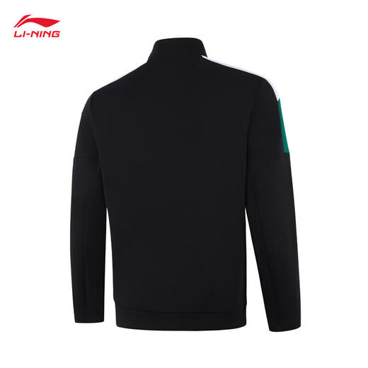 李宁卫衣男子24秋季季新款简约时尚健身跑步立领开衫运动外套AWDUA73 商品图5
