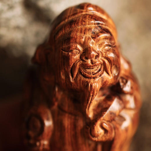 【青山特惠】海黄 | 如意小财神 油梨老料摆件 6.2*3.5*3.5cm  重37g b18 商品图7