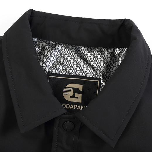 【新款DGD】大依优型大码翻领羽绒服夹克外套休闲胖子大码男休闲宽松加肥加大上衣 商品图6