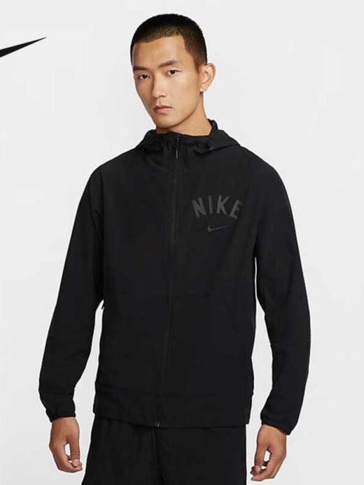 NIKE耐克秋季男子连帽运动训练休闲夹克外套FZ1071-010 商品图0