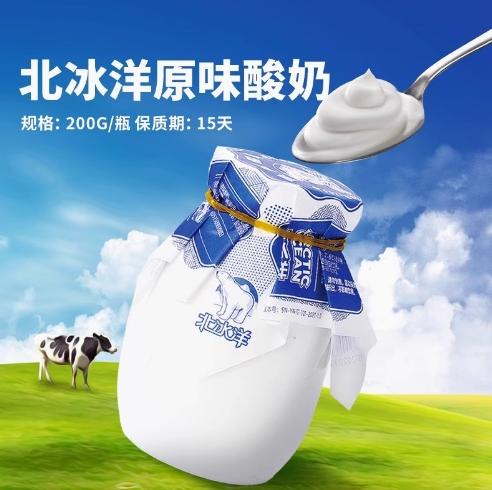 北冰洋制冰厂冰冰熊原味酸奶（罐）180g 商品图3