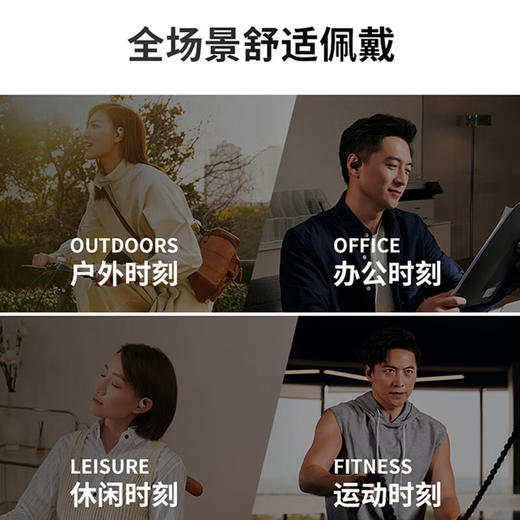 【4F】iCITY 韶音（SHOKZ）OpenFit 舒适圈系列T910开放式蓝牙耳机 商品图5