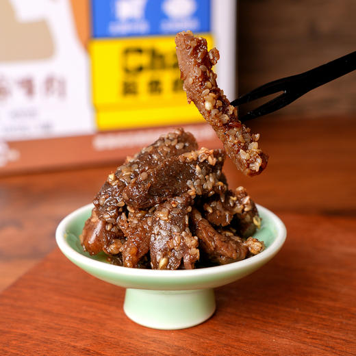 恩施 峡谷老街 土家牛肉干 腊肉干 五香麻辣组合 礼袋装 100克*8罐 800克/提 商品图3