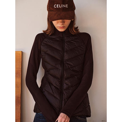 从“绒”入冬 拥抱温暖 无缝羽绒服 轻盈保暖 修身显瘦 品质鹅绒 蓬松柔软 商品图3