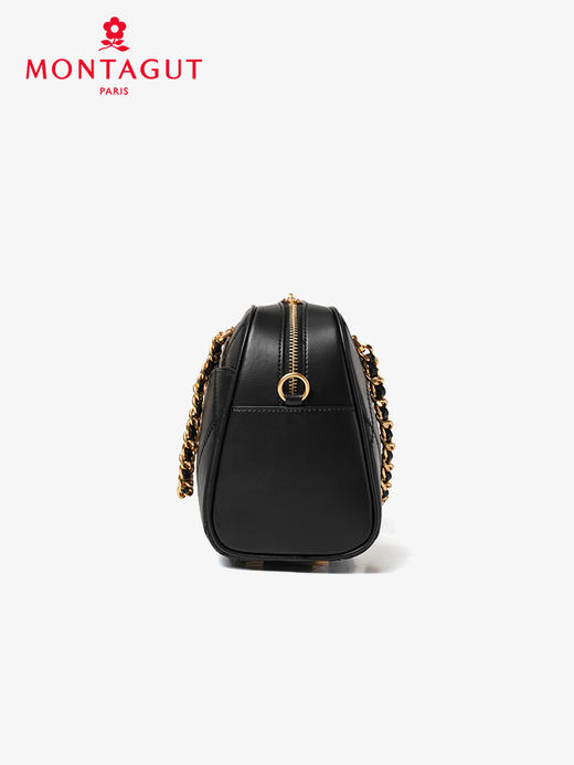 梦特娇女包新款羊皮枕头包高级感轻奢吉祥保龄球包手提斜挎包 商品图8