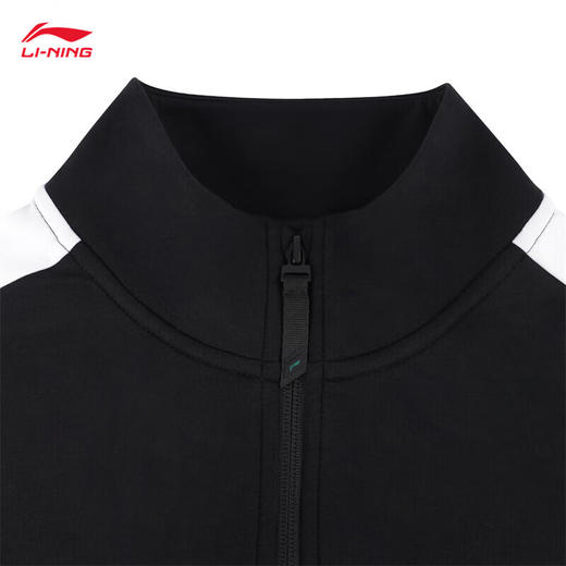 李宁卫衣男子24秋季季新款简约时尚健身跑步立领开衫运动外套AWDUA73 商品图6
