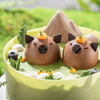 【水豚物语】森林童话蛋糕 手工水豚动物造型 抹茶巧克力夹心牛奶布丁新鲜现做 商品缩略图3