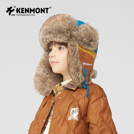 卡蒙儿童加倍保暖 三防雷锋帽KM-4471 商品图11