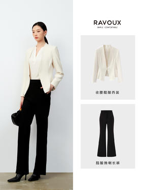 姐姐们的职场穿搭超好学|极简短款西装